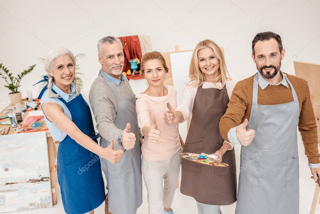 Group of people collaborating during a creative workshop